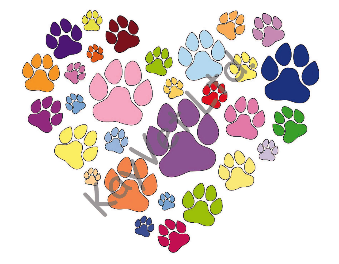 Heart of Paw Prints